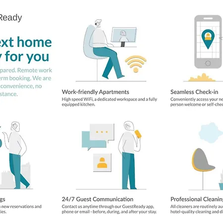 Apartment Guestready - Bright In The Heart Of *